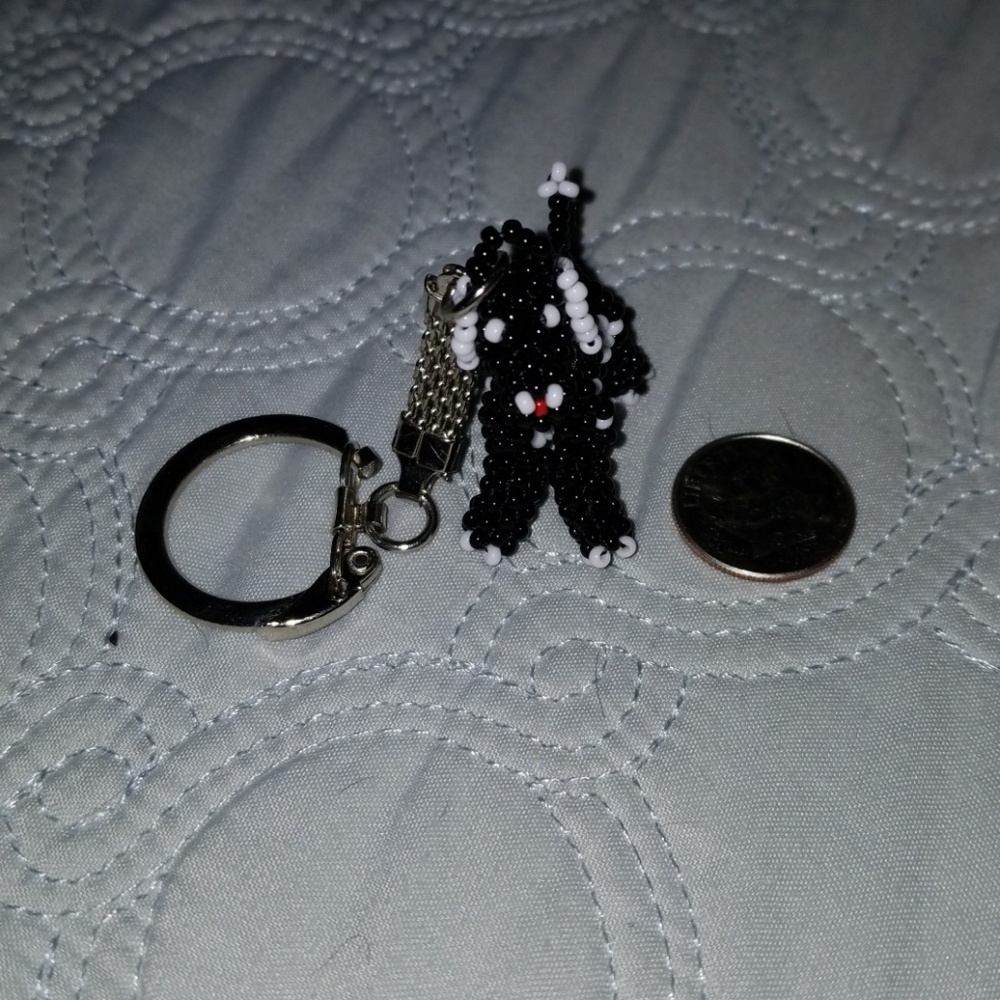 Dog keychain